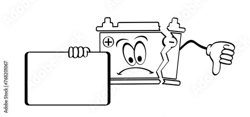 Battery acid, leaking batteries. Battery leak. No toxic fumes.Stop battery acid, leaking batteries. Electrical voltage warning. Dangerous batteries warning sign or icon. Battery leak symbol. Safety, b