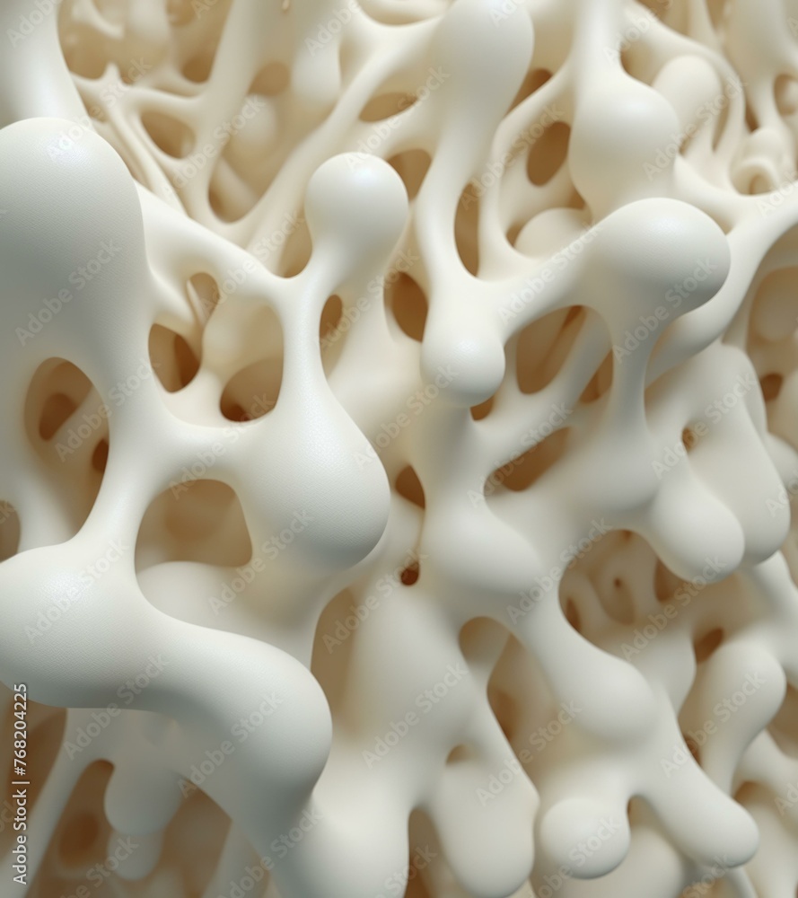 A close up of a bunch of white stuff that looks like it's made out of ice cream. Generative AI. A close up of a bunch of white stuff that looks like it's made out of ice cream. Generative AI.