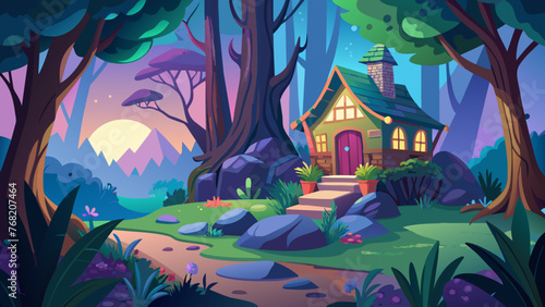 natural scenery and svg file