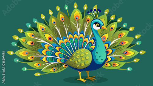 Peacock and svg file