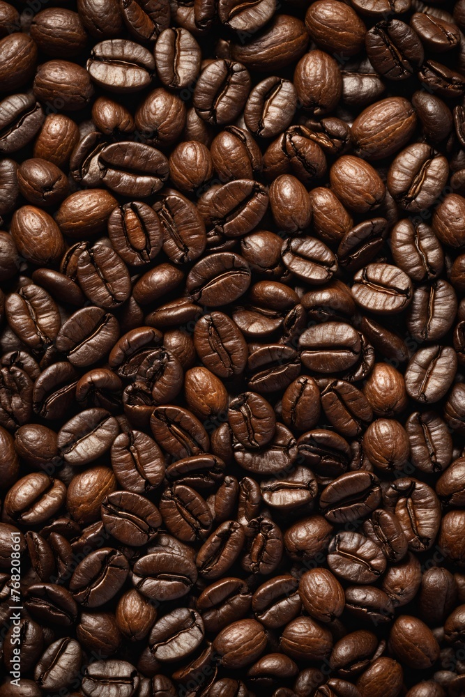 Texture of coffee beans Texture of coffee beans