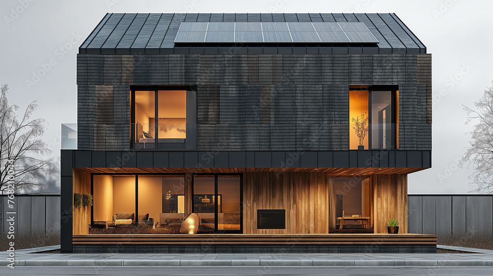 Passive house means that it is self-sufficient. It lives its own life, practically independent of external resources. Passive house means that it is self-sufficient. It lives its own life, practically independent of external resources.