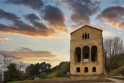 Santa Mari­a del Naranco church, Oviedo, Asturias, Spain photo