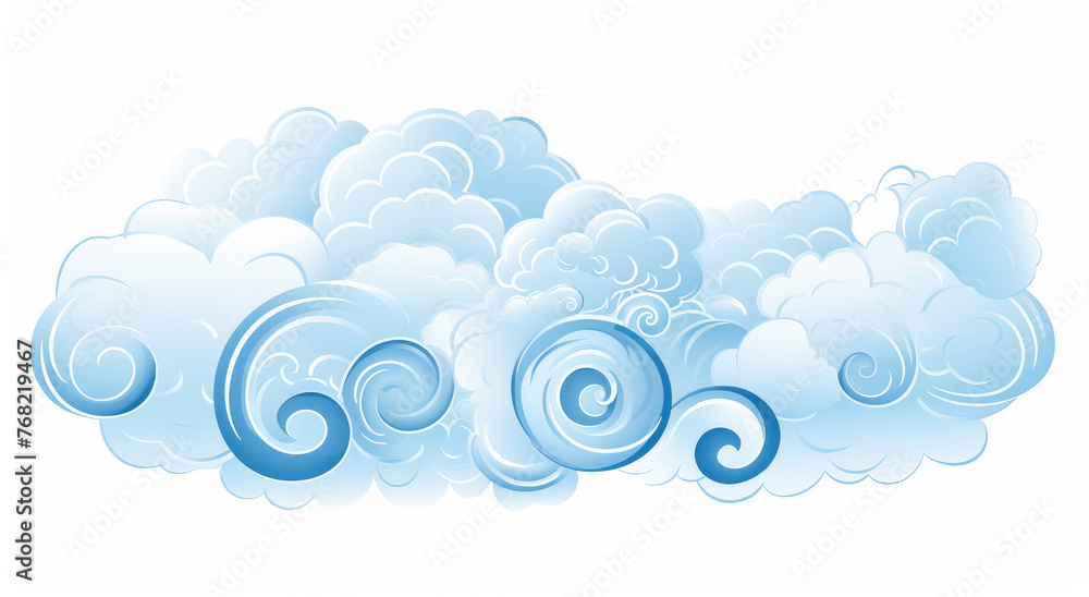Abstract cartoon blue white background, wallpaper. Doodle pattern sea waves, ocean, river, wind. Seamless texture textile fabric, printing, web design, card, poster, flyer, banner, packaging, wrapping Abstract cartoon blue white background, wallpaper. Doodle pattern sea waves, ocean, river, wind. Seamless texture textile fabric, printing, web design, card, poster, flyer, banner, packaging, wrapping