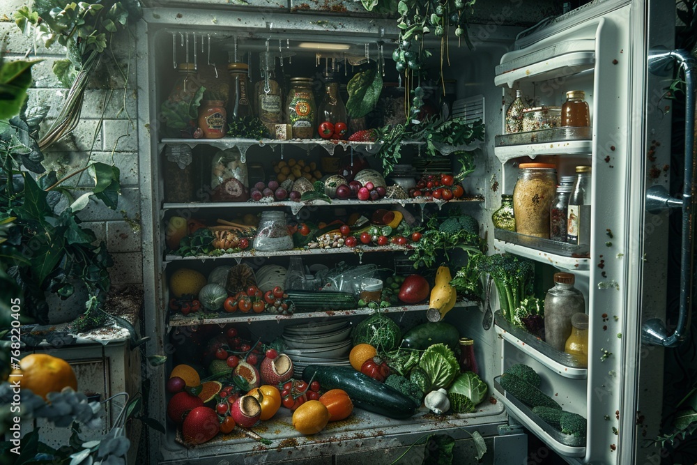 The Last Supper of Forgotten Fridge Contents Imagine a narrative from ...