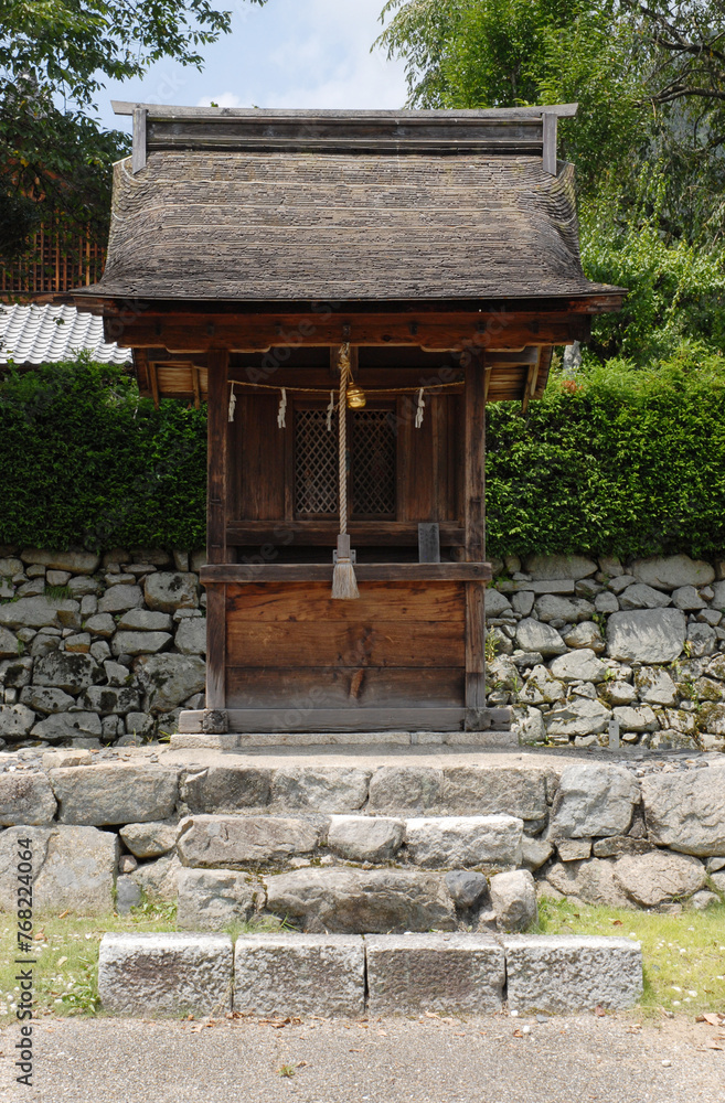 Obraz premium 比叡山里坊 祠 滋賀県大津市坂本