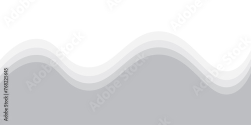 Panoramic geometric shapes on abstract white background.vector ilustrasi