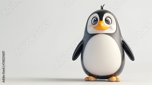 Cute Cartoon Penguin © PatternHousePk