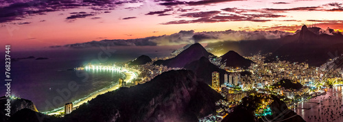 Panoramic view of Rio de Janeiro, Brazil.  © Mariana Marchon