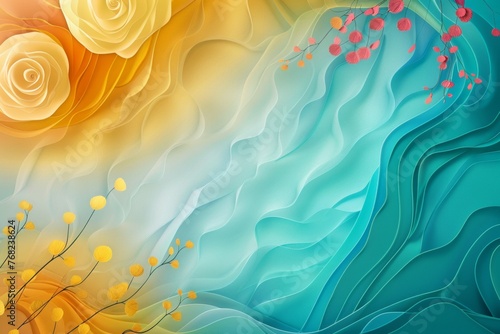 abstract background for Girl Scout Leader s Day 
