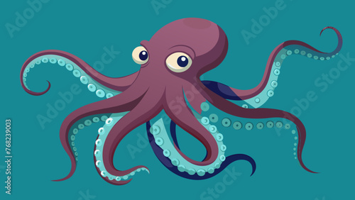 High-Quality Octopus Vector Graphics for Your Projects © Mosharef ID:#6911090