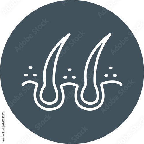 Hair Follicle Line Multi Circle