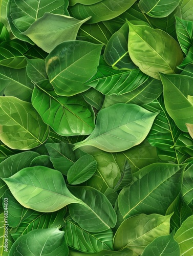 Seamless Abstract Organic Green Wallpaper Background