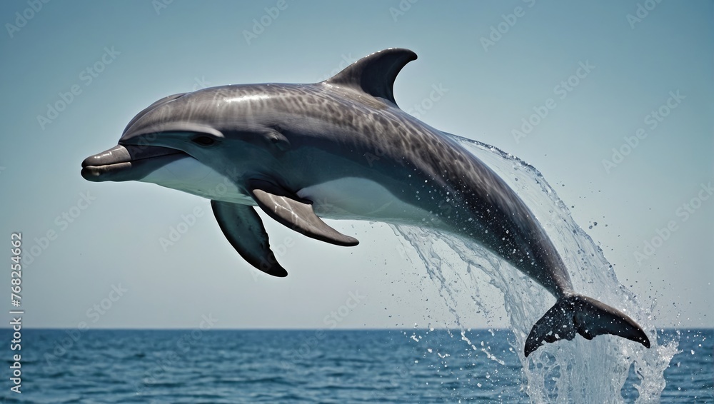 Fototapeta premium dolphin jump