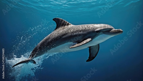 dolphin underwater © Анастасия Макевич