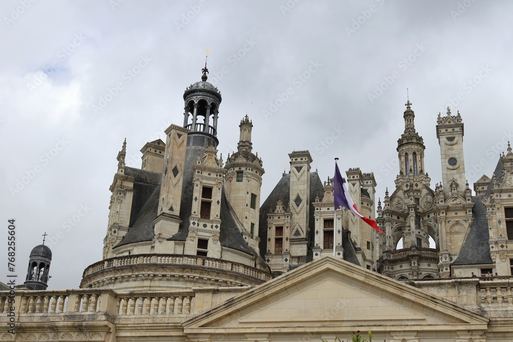 CASTILLO DE CHAMBOR, VALLE DEL LOIRE. FRANCIA. EUROPA.