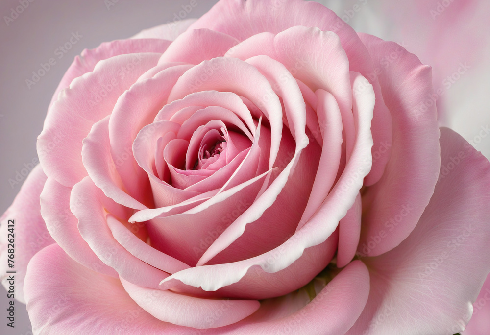 Romantic Pink Rose Heart Romantic Pink Rose Heart