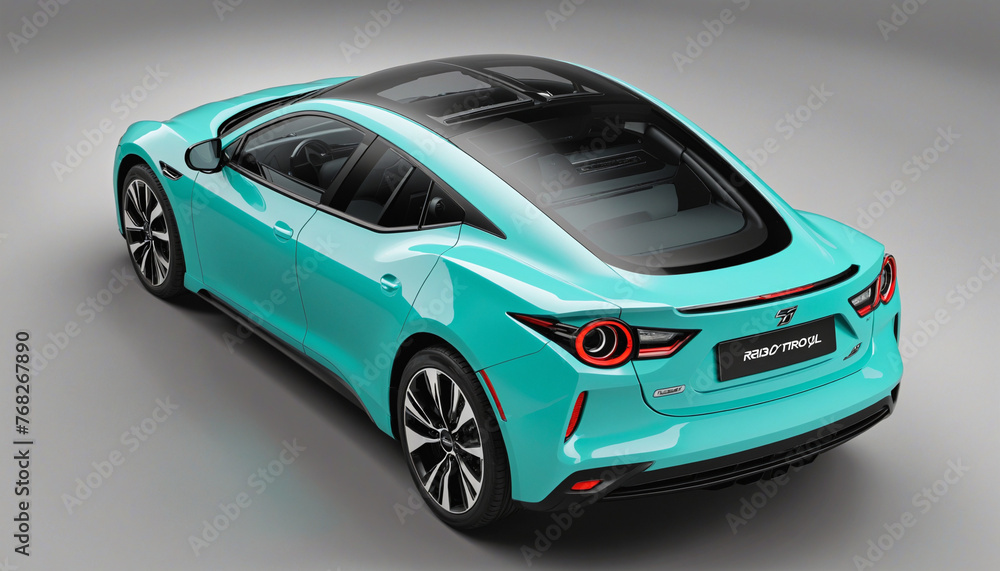 Mechanism of EV(Electric Vehicle), vector illustration Mechanism of EV(Electric Vehicle), vector illustration