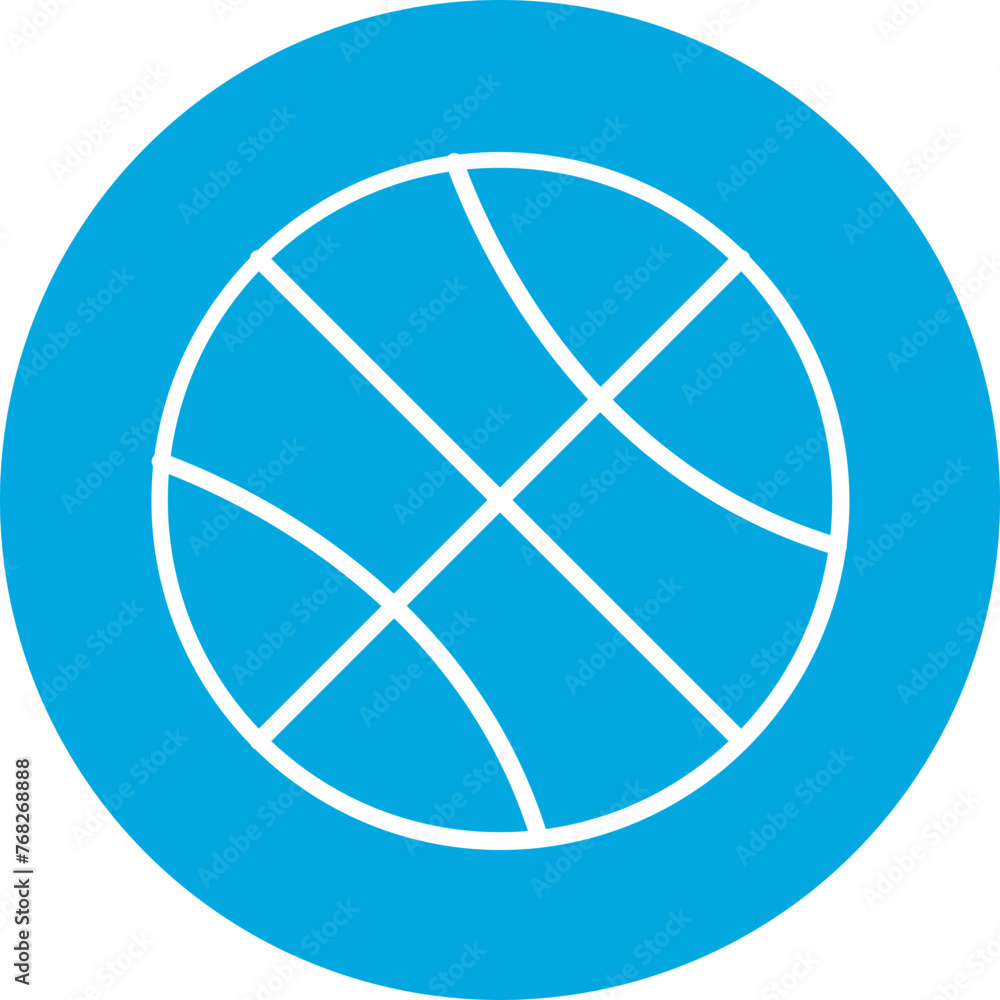 Basketball Line Multi Circle Basketball Line Multi Circle