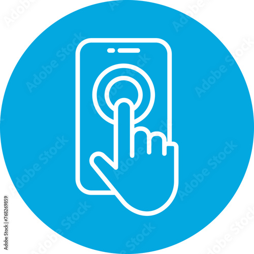 Touch Screen Line Multi Circle