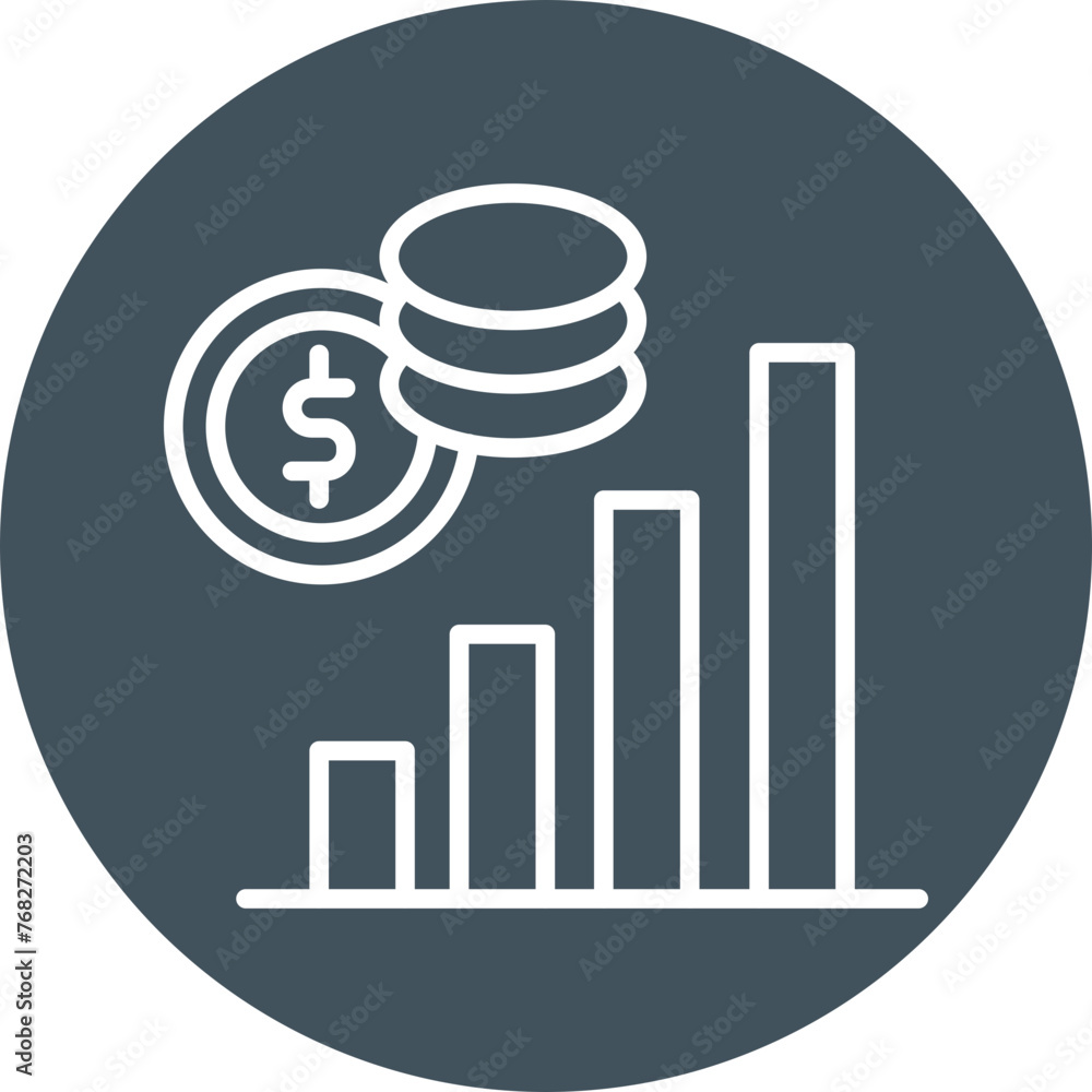 Income Growth Line Multi Circle Income Growth Line Multi Circle