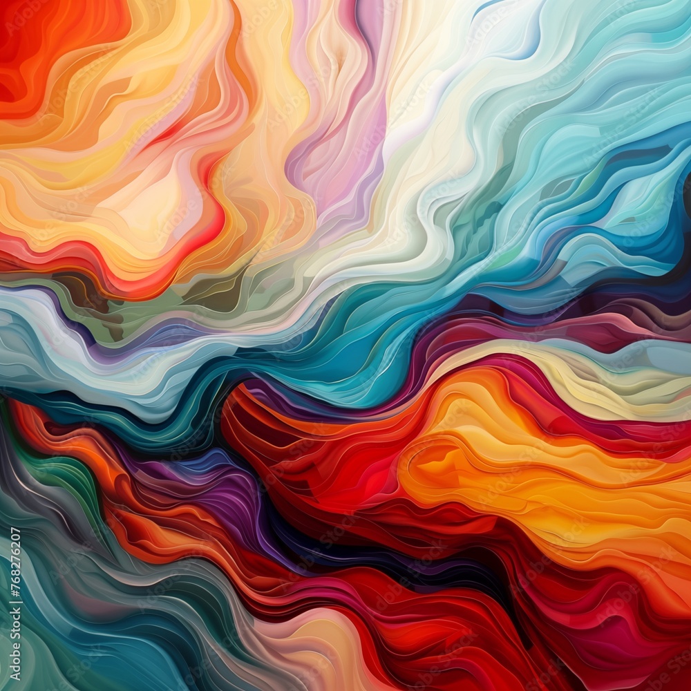 Fototapeta premium Wavy texture