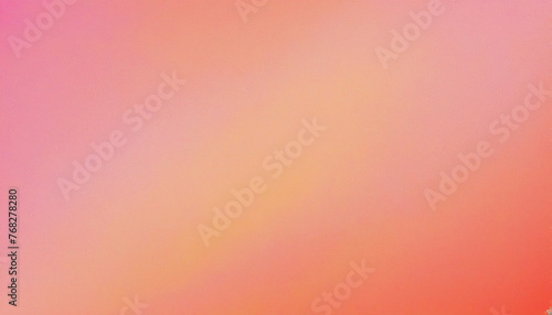 Noise texture abstract blurred pink yellow orange color gradient retro banner poster backdrop design