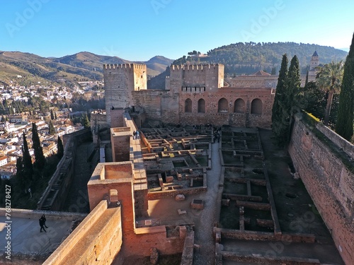Obraz na płótnie Alhambra de Granada (Andalucía-España) w salonie