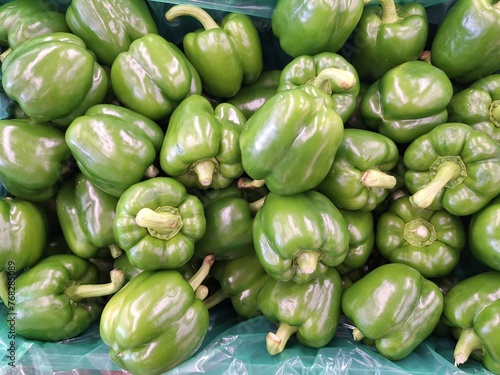 green bell peppers fresh vegetables  © FARYAL