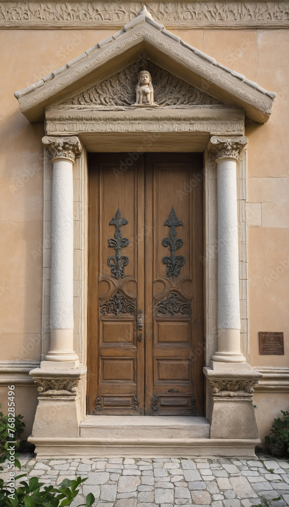 Fototapeta premium old ancient door