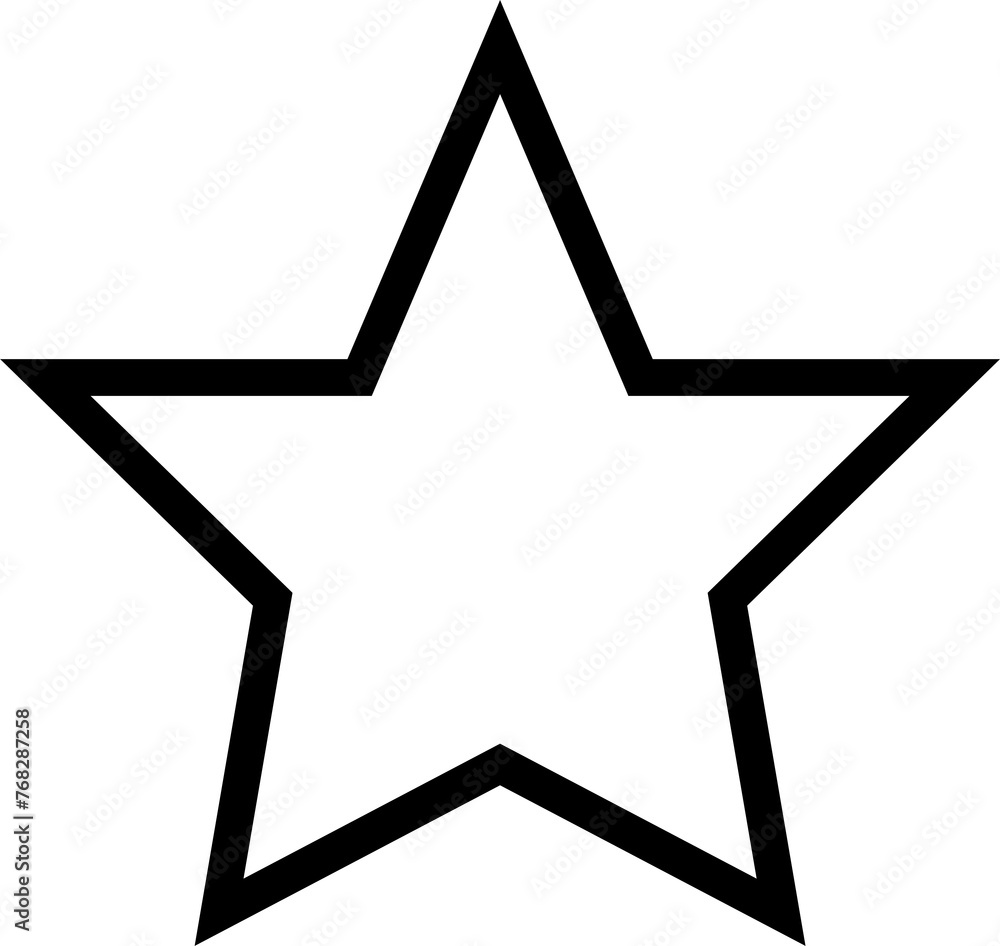 Set of star shapes. Design decoration Set of star shapes. Design decoration
