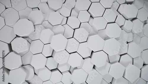 Abstract geometry-shaped hexagon background
