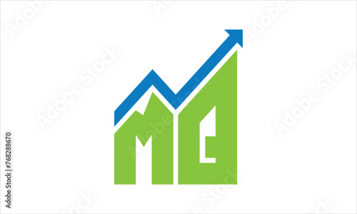 Free Download MQ financial logo design vector template. - GFXLoad