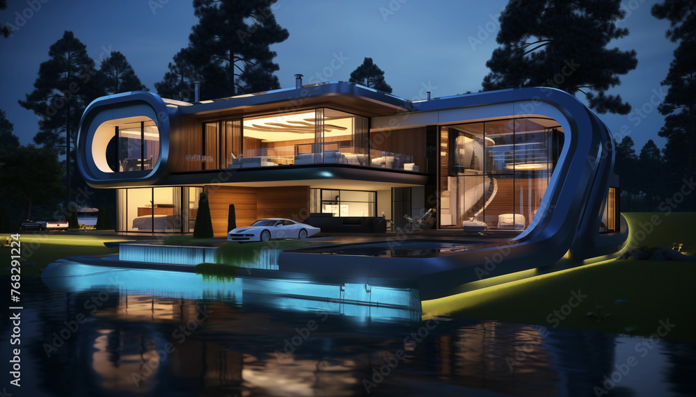 custom made wallpaper toronto digitalBeautiful house outside