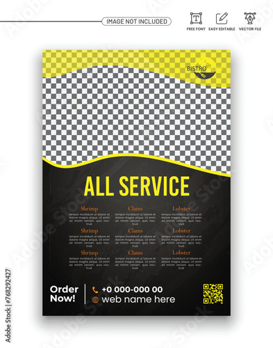 Creative corporate brand flyer Poster design 