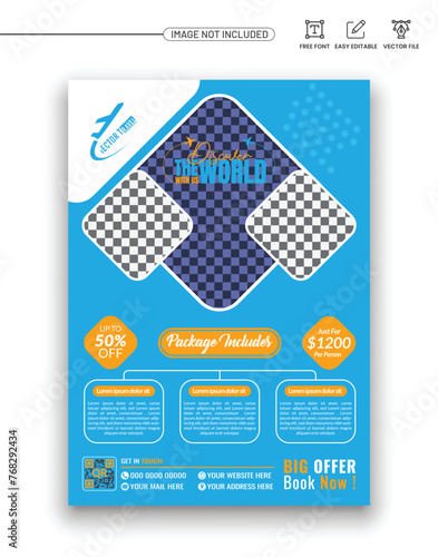 Creative corporate brand flyer Poster design 