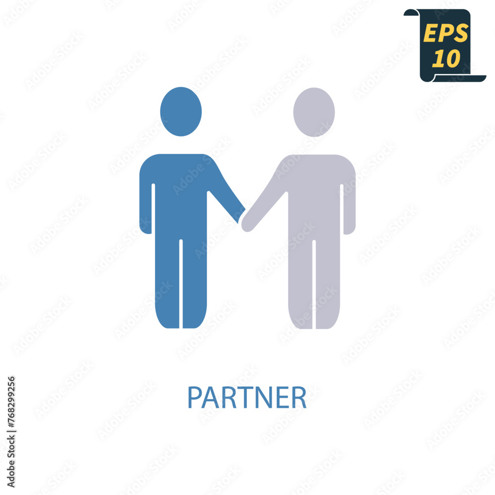 partner icons symbol vector elements for infographic web partner icons symbol vector elements for infographic web