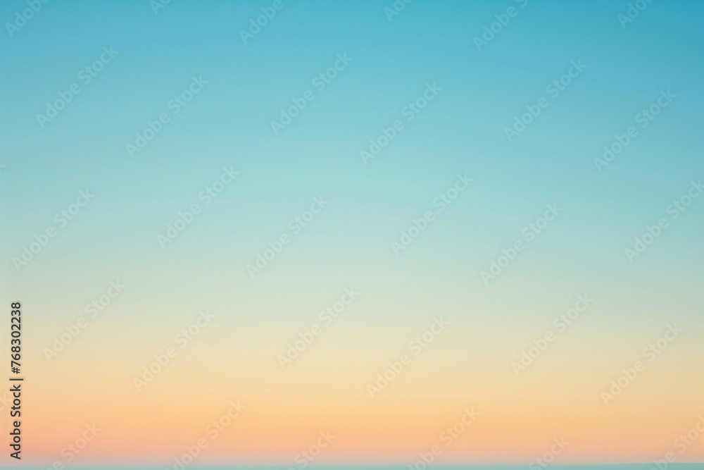 smooth gradient background transitioning from a serene blue at the top to a soft peach at the bottom
