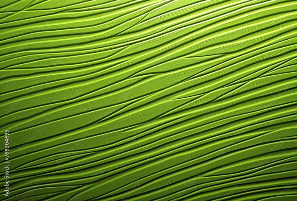 A lime green felt fabric background with textured lines A lime green felt fabric background with textured lines
