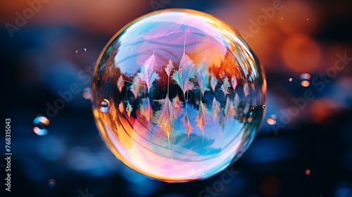 Soap Bubble Reflection © Andreas