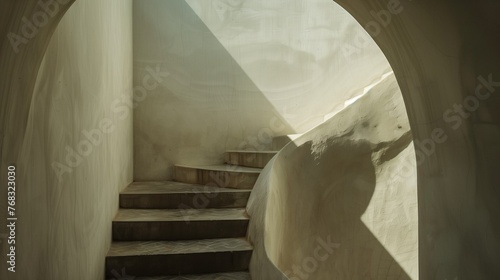 staircase in the building