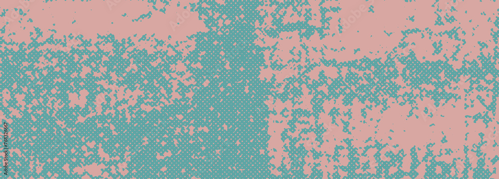 Fototapeta premium Abstract halftone grunge texture background image.