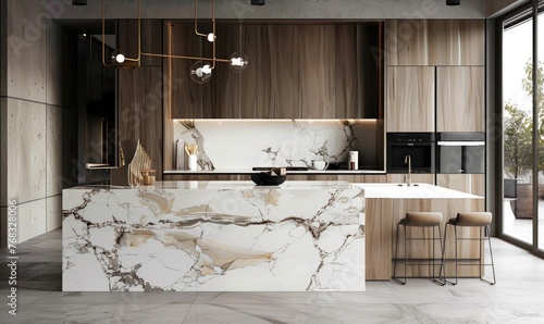 A modern minimalistic style...