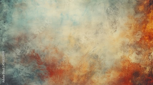 Old grunge background with delicate abstract texture © Asma