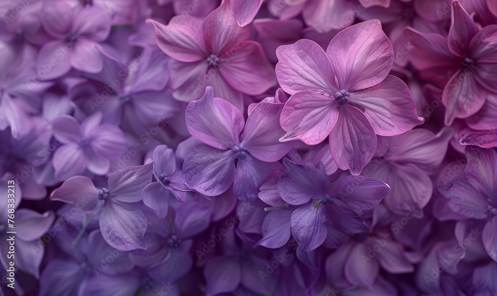purple floral background, Generative AI purple floral background, Generative AI
