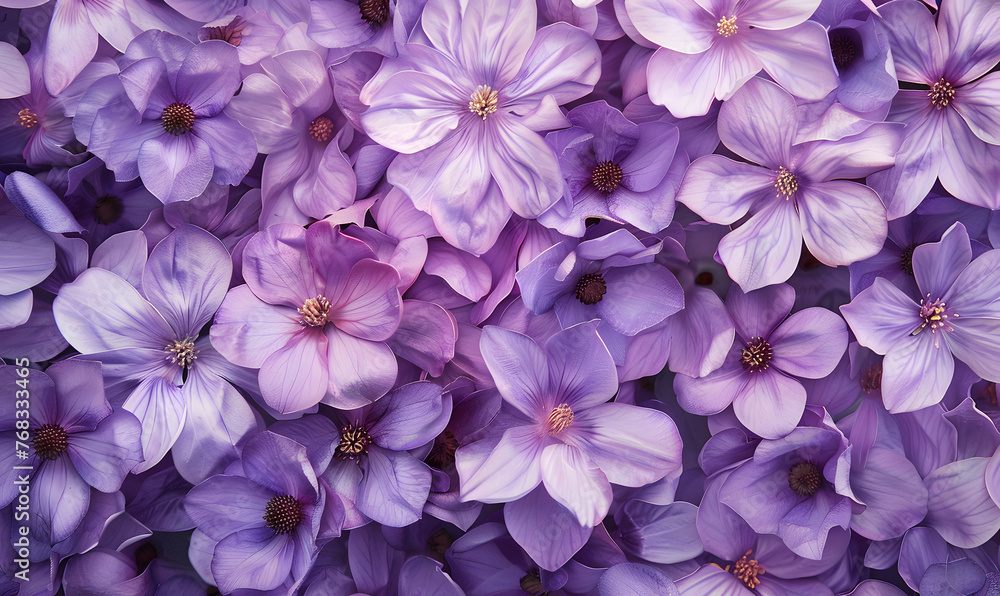 purple floral background, Generative AI purple floral background, Generative AI