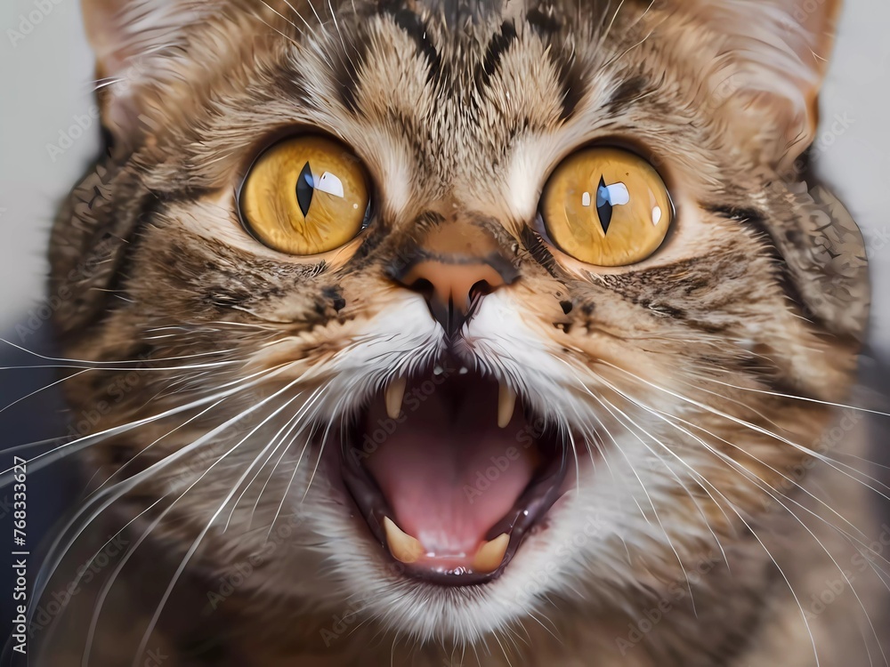 close up portrait of a cat funny close up portrait of a cat funny
