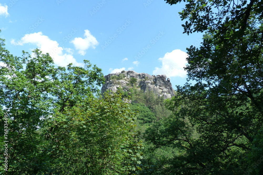 Felsenburg Burg Regenstein bei Blankenburg im Harz in Sachsen-Anhalt