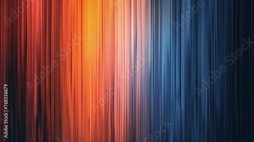 Sleek and modern vertical gradient background transitioning from deep blue to vibrant orange  evoking a sense of energy and movement.