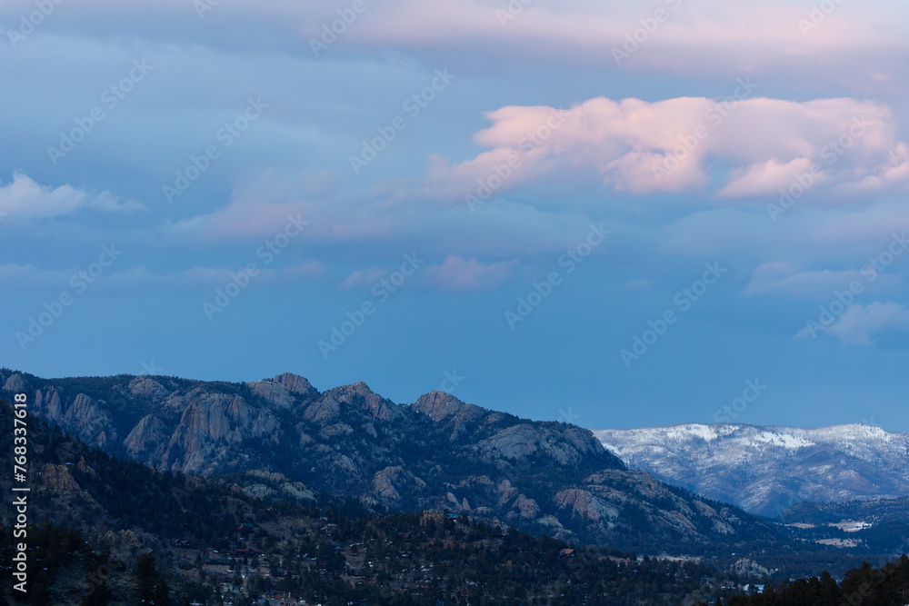 Landscape, Estes Park Colorado Rocky Mountains